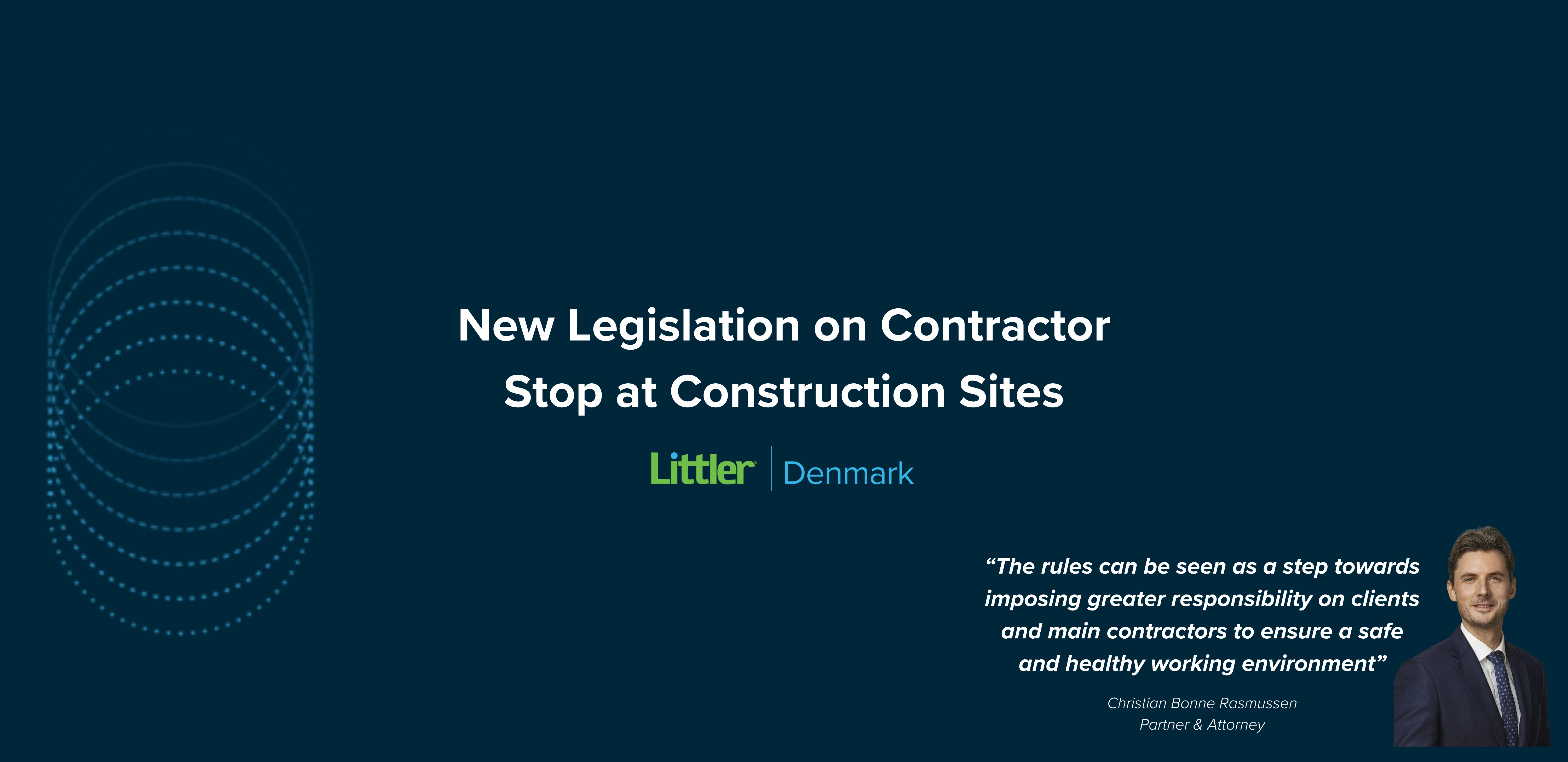 New Legislation on Contractor Stop at Construction Sites